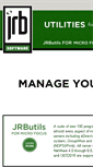 Mobile Screenshot of jrbsoftware.com